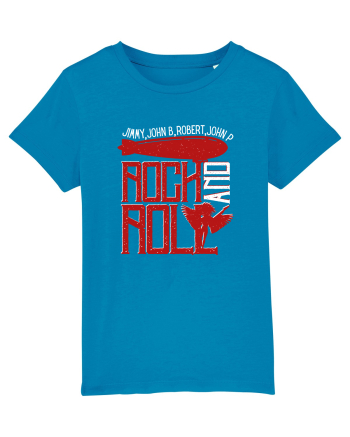 Retro Vintage Rock And Roll Azur