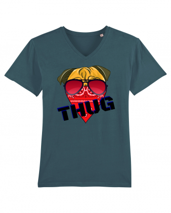 Funny Pug Pun .Thug tshirt Stargazer