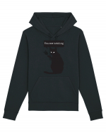 You Saw Nothing Funny Killer Cat Hanorac Unisex Drummer