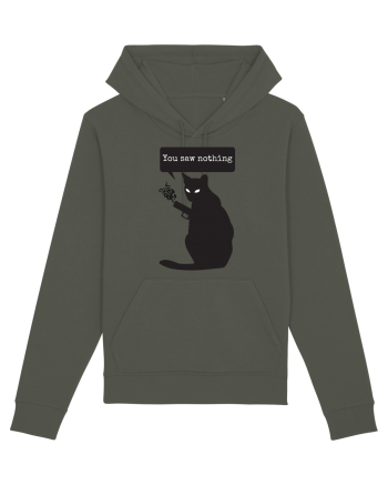 You Saw Nothing Funny Killer Cat Khaki