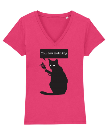You Saw Nothing Funny Killer Cat Raspberry