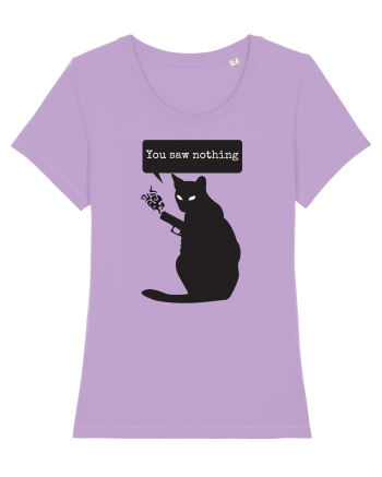 You Saw Nothing Funny Killer Cat Lavender Dawn