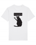 You Saw Nothing Funny Killer Cat Tricou mânecă scurtă Unisex Rocker