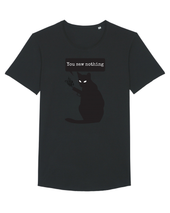 You Saw Nothing Funny Killer Cat Black