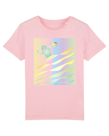Happy coffee Cotton Pink