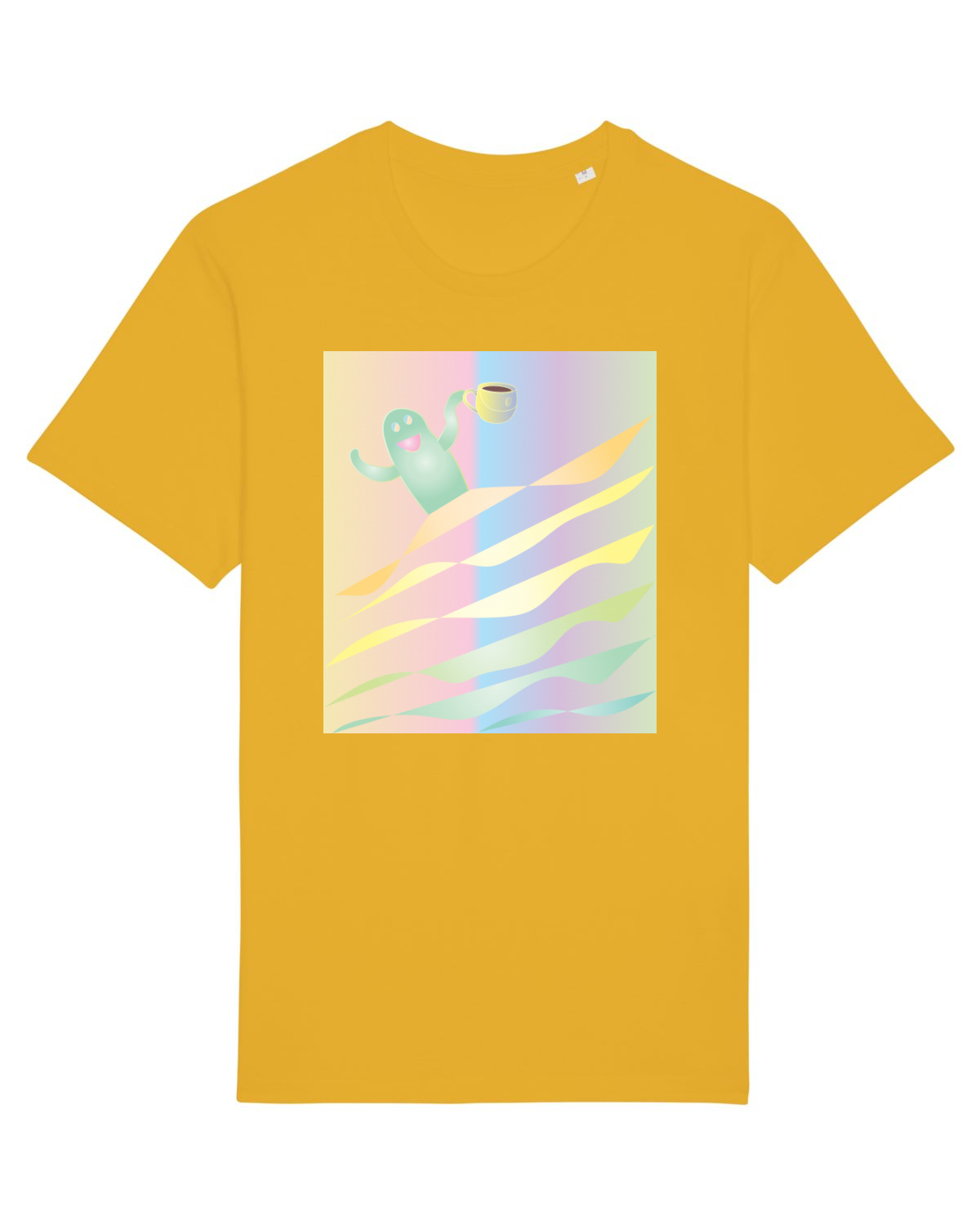 Tricou mânecă scurtă Unisex Rocker Spectra Yellow