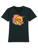Tangerines Tricou mânecă scurtă guler V Bărbat Presenter