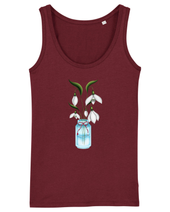 Snowdrops Burgundy
