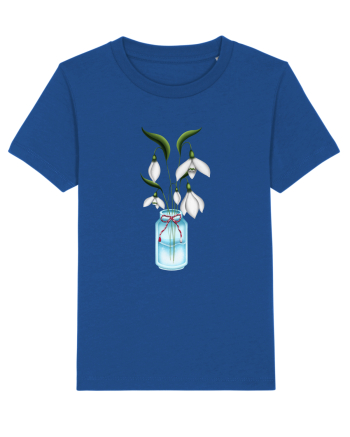 Snowdrops Majorelle Blue