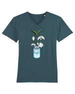 Snowdrops Tricou mânecă scurtă guler V Bărbat Presenter