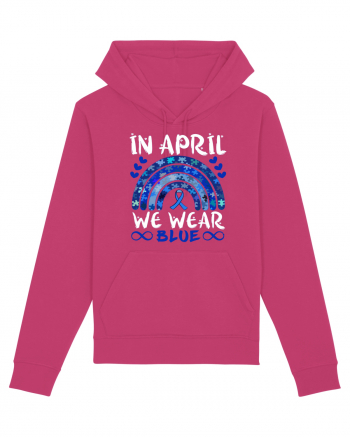 In Aprilie purtam albastru. Luna Autismului. In April we wear blue. Autism Raspberry