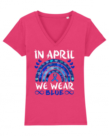 In Aprilie purtam albastru. Luna Autismului. In April we wear blue. Autism Raspberry