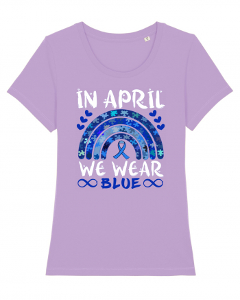 In Aprilie purtam albastru. Luna Autismului. In April we wear blue. Autism Lavender Dawn