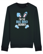 Eu sunt fratele mai mare iepurele de Paste. I'm the Big Bro Bunny Bluză mânecă lungă Unisex Rise