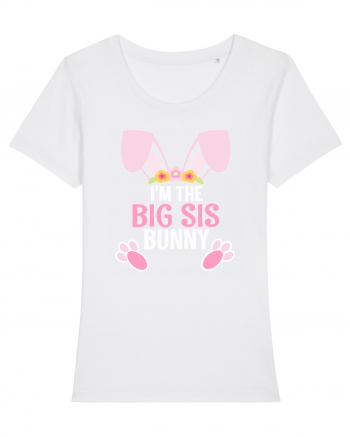 Sora mai mare tricou de Paste. I'm the Big Sis Bunny White