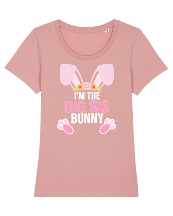 Sora mai mare tricou de Paste. I'm the Big Sis Bunny Canyon Pink