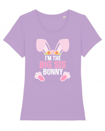 Sora mai mare tricou de Paste. I'm the Big Sis Bunny Lavender Dawn