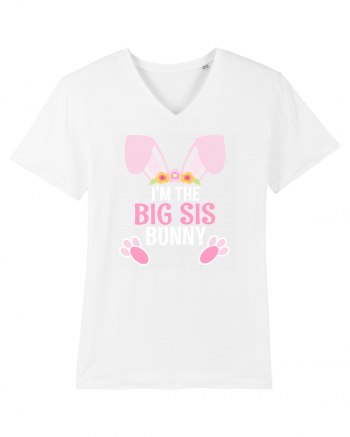 Sora mai mare tricou de Paste. I'm the Big Sis Bunny White