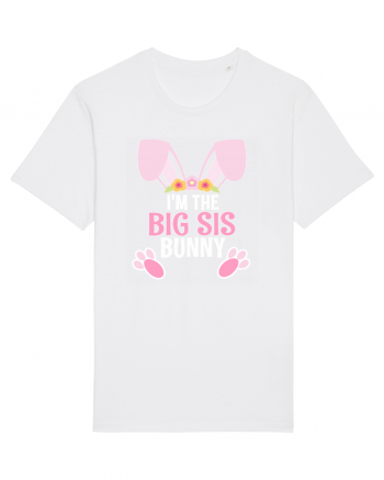 Sora mai mare tricou de Paste. I'm the Big Sis Bunny White