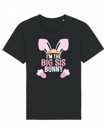 Sora mai mare tricou de Paste. I'm the Big Sis Bunny Black