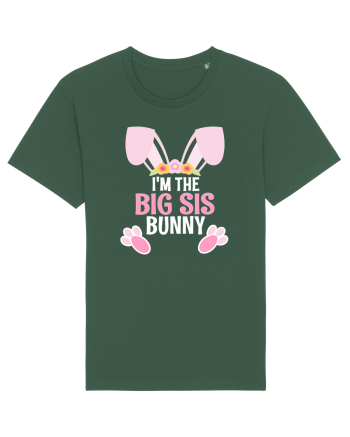 Sora mai mare tricou de Paste. I'm the Big Sis Bunny Bottle Green