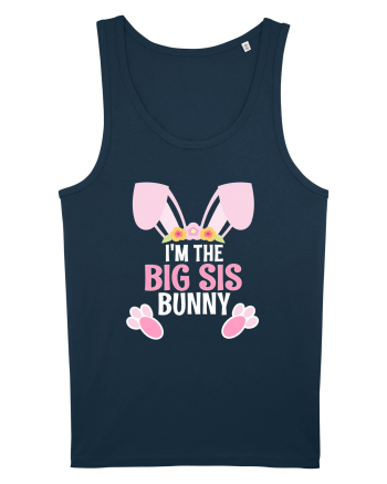 Sora mai mare tricou de Paste. I'm the Big Sis Bunny Navy