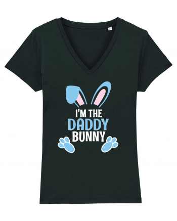 Cadou de Paste pentru tata. I'm the Daddy Bunny Easter Black