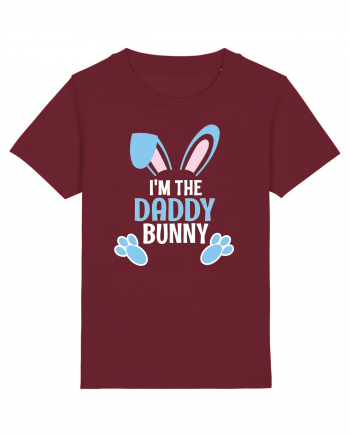 Cadou de Paste pentru tata. I'm the Daddy Bunny Easter Burgundy