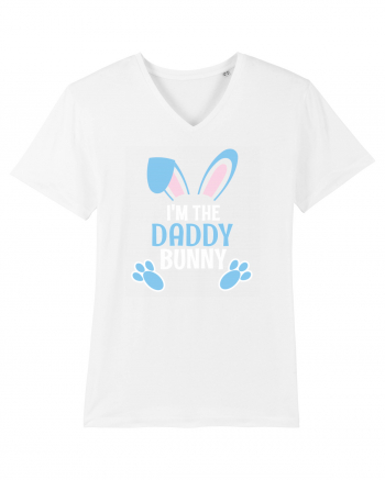 Cadou de Paste pentru tata. I'm the Daddy Bunny Easter White