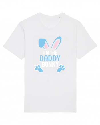 Cadou de Paste pentru tata. I'm the Daddy Bunny Easter White