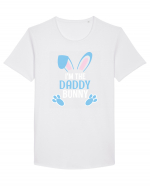 Cadou de Paste pentru tata. I'm the Daddy Bunny Easter Tricou mânecă scurtă guler larg Bărbat Skater