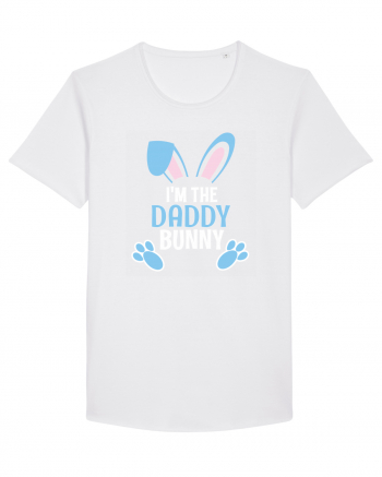 Cadou de Paste pentru tata. I'm the Daddy Bunny Easter White