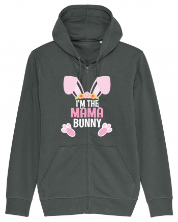 Cadou de Paste pentru mame. I'm the  Mama bunny Anthracite