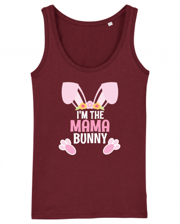 Cadou de Paste pentru mame. I'm the  Mama bunny Burgundy