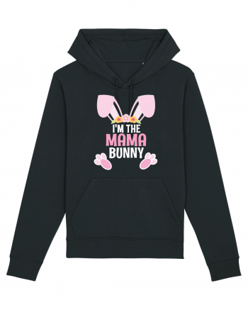 Cadou de Paste pentru mame. I'm the  Mama bunny Black