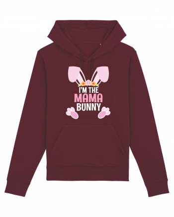 Cadou de Paste pentru mame. I'm the  Mama bunny Burgundy