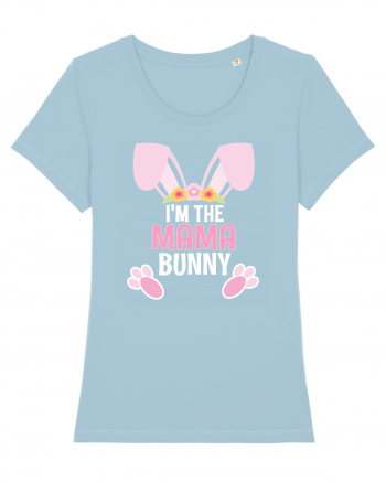 Cadou de Paste pentru mame. I'm the  Mama bunny Sky Blue