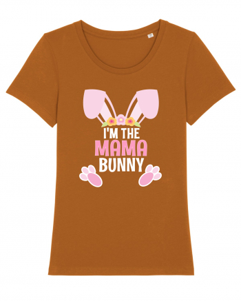 Cadou de Paste pentru mame. I'm the  Mama bunny Roasted Orange