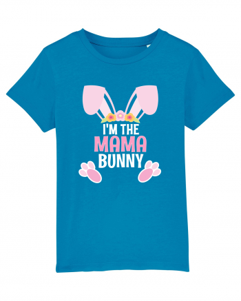 Cadou de Paste pentru mame. I'm the  Mama bunny Azur