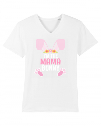 Cadou de Paste pentru mame. I'm the  Mama bunny White