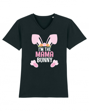 Cadou de Paste pentru mame. I'm the  Mama bunny Black