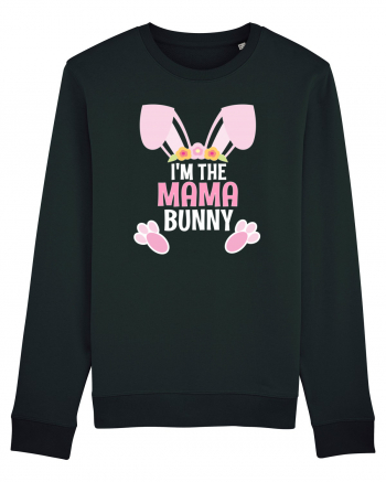 Cadou de Paste pentru mame. I'm the  Mama bunny Black