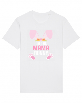 Cadou de Paste pentru mame. I'm the  Mama bunny White