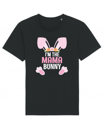 Cadou de Paste pentru mame. I'm the  Mama bunny Black