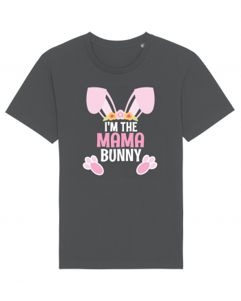 Cadou de Paste pentru mame. I'm the  Mama bunny Anthracite