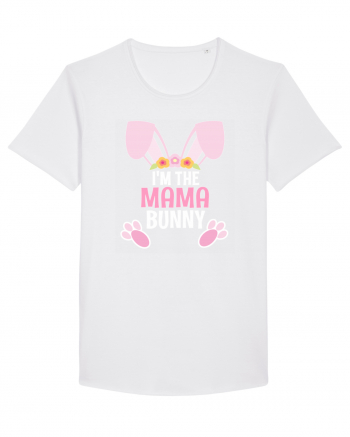 Cadou de Paste pentru mame. I'm the  Mama bunny White