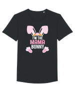 Cadou de Paste pentru mame. I'm the  Mama bunny Tricou mânecă scurtă guler larg Bărbat Skater