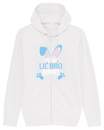 Cadou pentru fratele mai mic de Paste. I'm the Lil Bro Bunny White