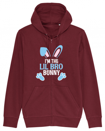 Cadou pentru fratele mai mic de Paste. I'm the Lil Bro Bunny Burgundy