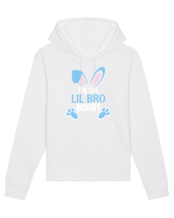 Cadou pentru fratele mai mic de Paste. I'm the Lil Bro Bunny White